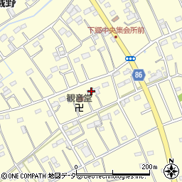 埼玉県深谷市武蔵野3788周辺の地図
