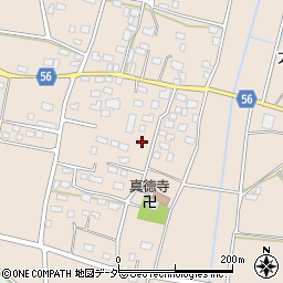 茨城県つくば市大砂1158周辺の地図