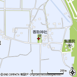 茨城県下妻市皆葉378周辺の地図