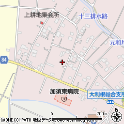埼玉県加須市北下新井931周辺の地図