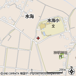 茨城県古河市水海512-1周辺の地図