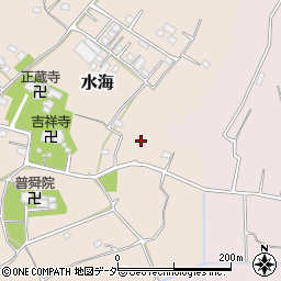 茨城県古河市水海3045-2周辺の地図