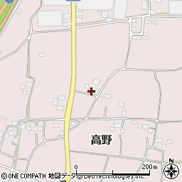 茨城県古河市高野1125周辺の地図