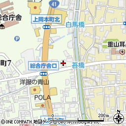 セガワールド高山店周辺の地図