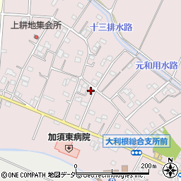 埼玉県加須市北下新井955-1周辺の地図