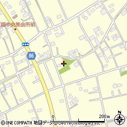 埼玉県深谷市武蔵野4038周辺の地図