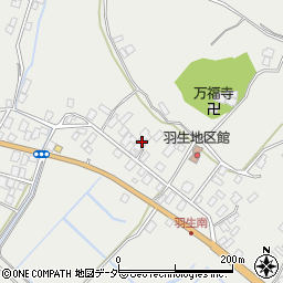 茨城県行方市羽生643周辺の地図