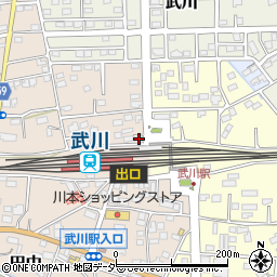 埼玉県深谷市田中109周辺の地図