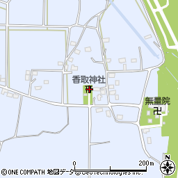 香取神社周辺の地図