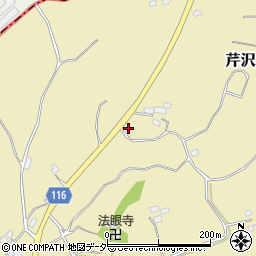 茨城県行方市芹沢548-2周辺の地図