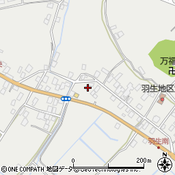 茨城県行方市羽生634周辺の地図