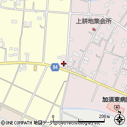 埼玉県加須市北下新井1周辺の地図