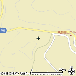 岐阜大学　流域圏科学研究センター　高山試験地周辺の地図