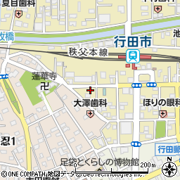 大澤タイプ印刷所周辺の地図