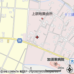 埼玉県加須市北下新井1063周辺の地図