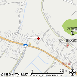 茨城県行方市羽生634-2周辺の地図