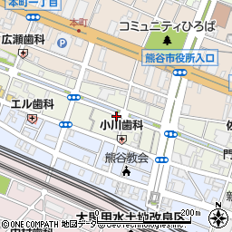 埼玉県熊谷市星川周辺の地図