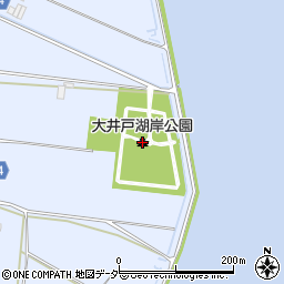 大井戸湖岸公園周辺の地図