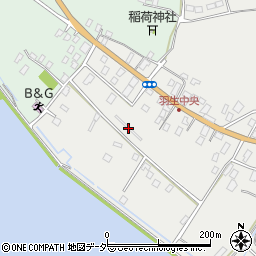 茨城県行方市羽生51-6周辺の地図