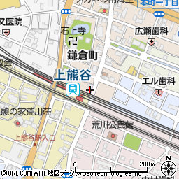 埼玉県熊谷市鎌倉町52周辺の地図