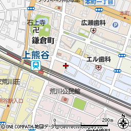 埼玉県熊谷市鎌倉町156周辺の地図