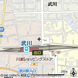 埼玉県深谷市田中111周辺の地図