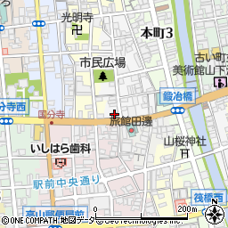 高山信用金庫川西支店周辺の地図