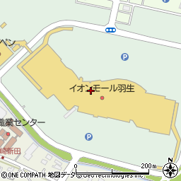 築地食堂 源ちゃん イオンモール羽生店周辺の地図