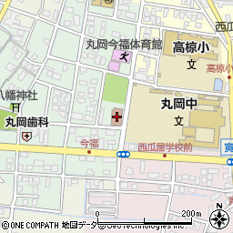 丸岡郵便局周辺の地図