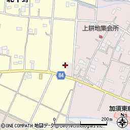 埼玉県加須市北平野2-1周辺の地図