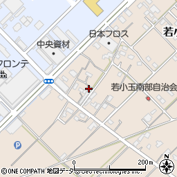 埼玉県行田市若小玉1557周辺の地図