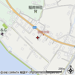 茨城県行方市羽生29周辺の地図