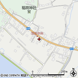 茨城県行方市羽生155周辺の地図