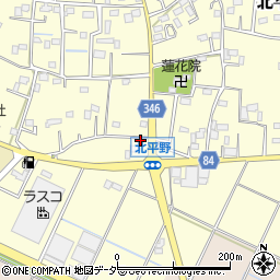 埼玉県加須市北平野384周辺の地図