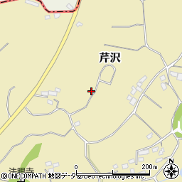 茨城県行方市芹沢537-1周辺の地図