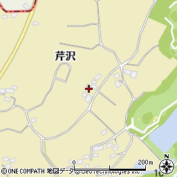 茨城県行方市芹沢407周辺の地図