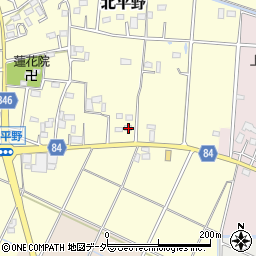 埼玉県加須市北平野64周辺の地図