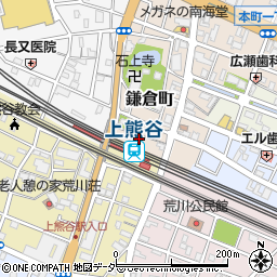 埼玉県熊谷市鎌倉町50周辺の地図