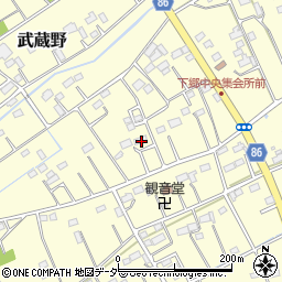 埼玉県深谷市武蔵野3443周辺の地図