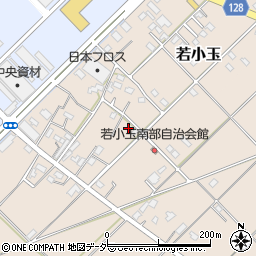 埼玉県行田市若小玉1647周辺の地図