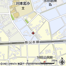 埼玉県深谷市長在家138周辺の地図