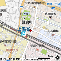 埼玉県熊谷市鎌倉町56周辺の地図