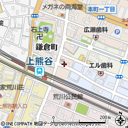 埼玉県熊谷市鎌倉町152周辺の地図