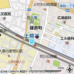 埼玉県熊谷市鎌倉町58周辺の地図
