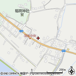 茨城県行方市羽生160周辺の地図