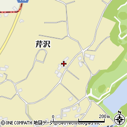 茨城県行方市芹沢403-1周辺の地図