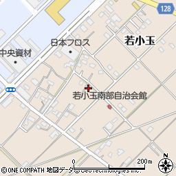 埼玉県行田市若小玉1646周辺の地図