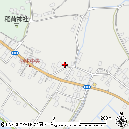 茨城県行方市羽生162周辺の地図