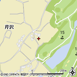 茨城県行方市芹沢632-1周辺の地図