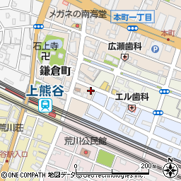 埼玉県熊谷市鎌倉町147周辺の地図